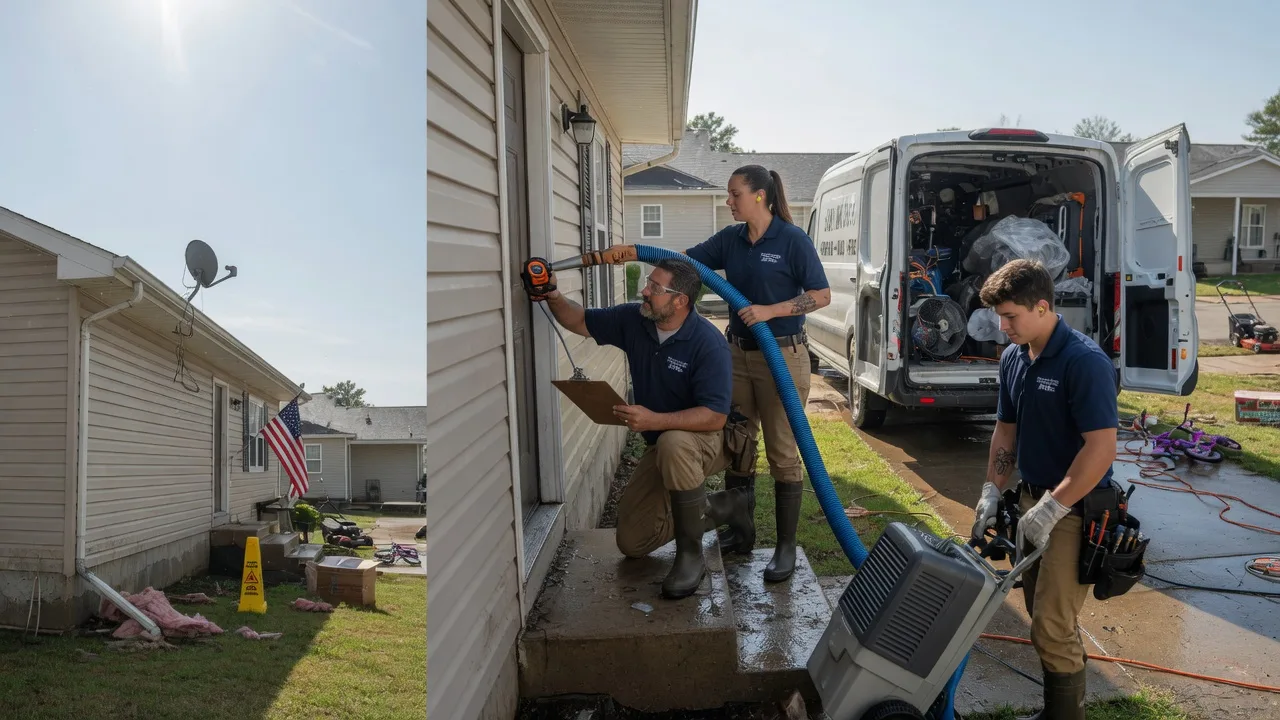 Ceiling Water Damage Restoration in Saint Anthony, ND near me